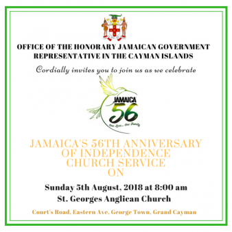 Jamaica Independence Church Service 5 Aug 2018 - The Jamaican Consulate